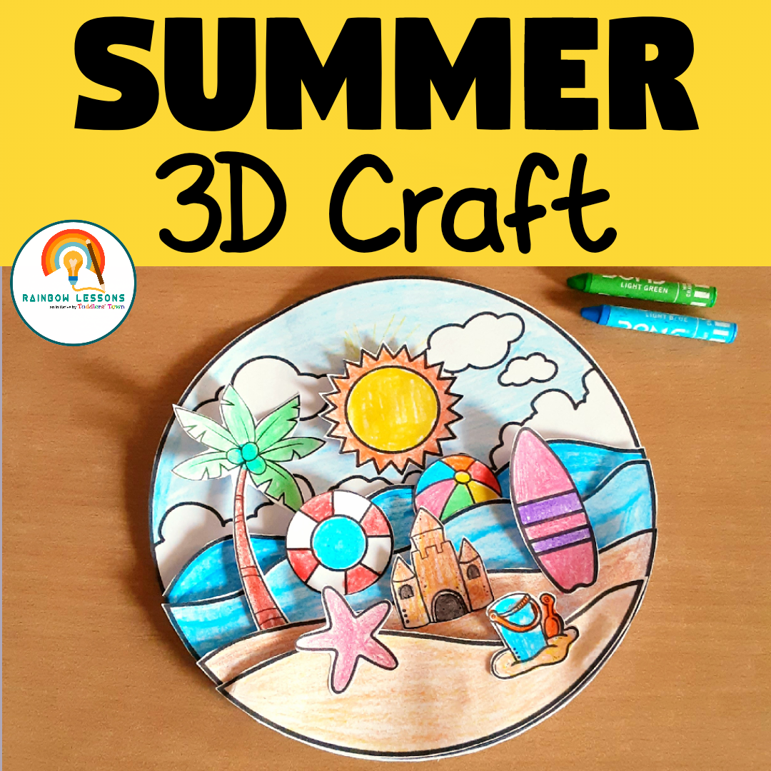 Summer Crafts | Summer Craftivity | Summer Activities | Summer Decor
