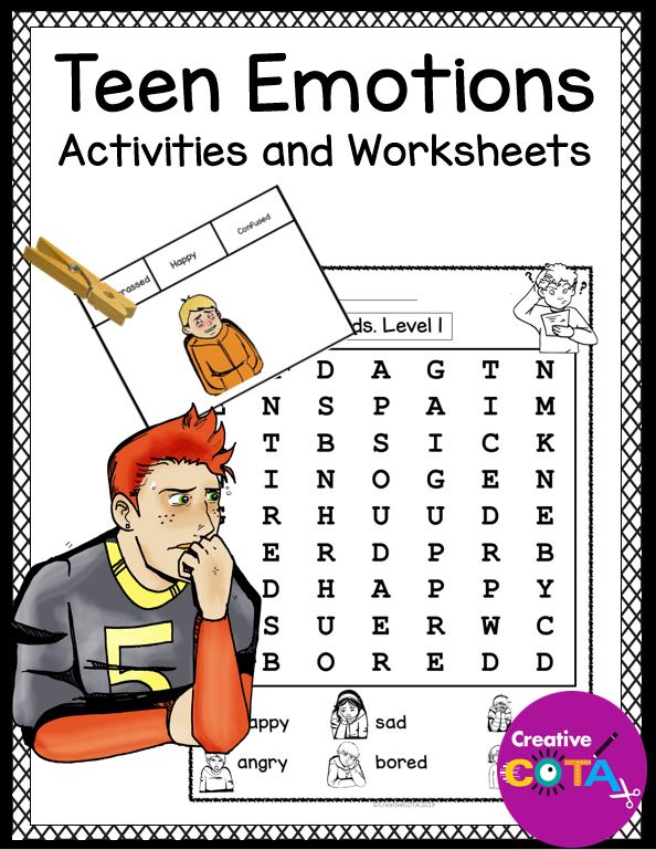 Teen Social Emotional Learning Activities and Worksheets
