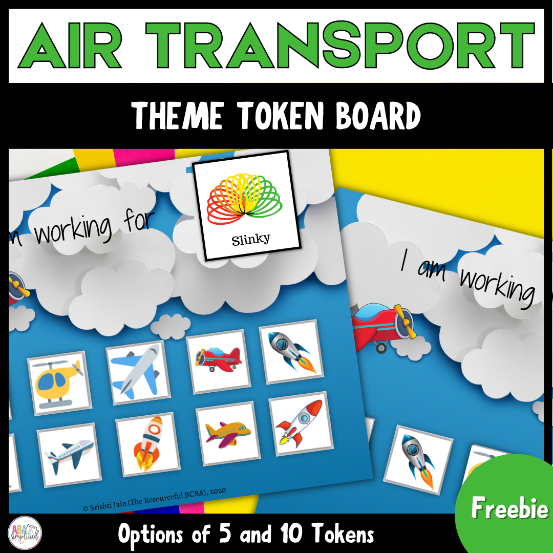 Air Transport Token Board Freebie