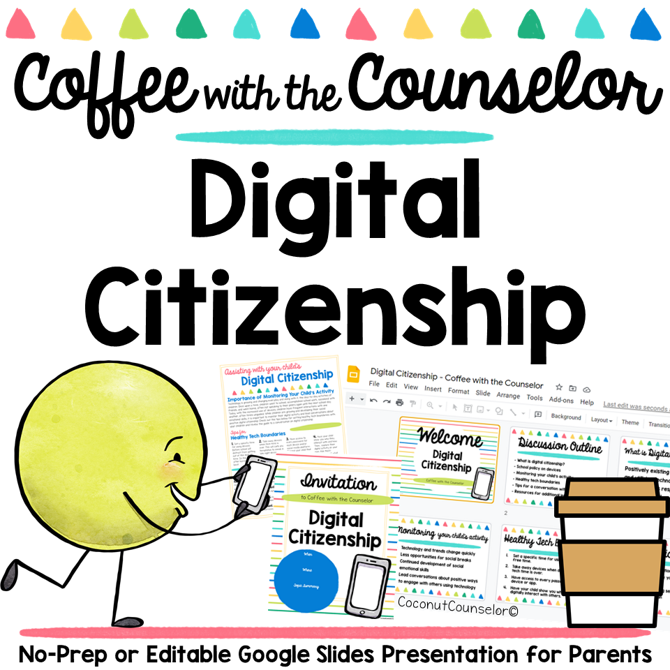 Coffee with the Counselor | Digital Citizenship
