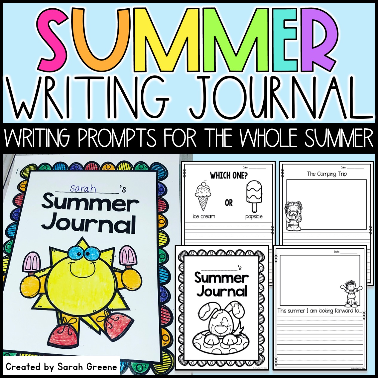 Summer Writing Journal