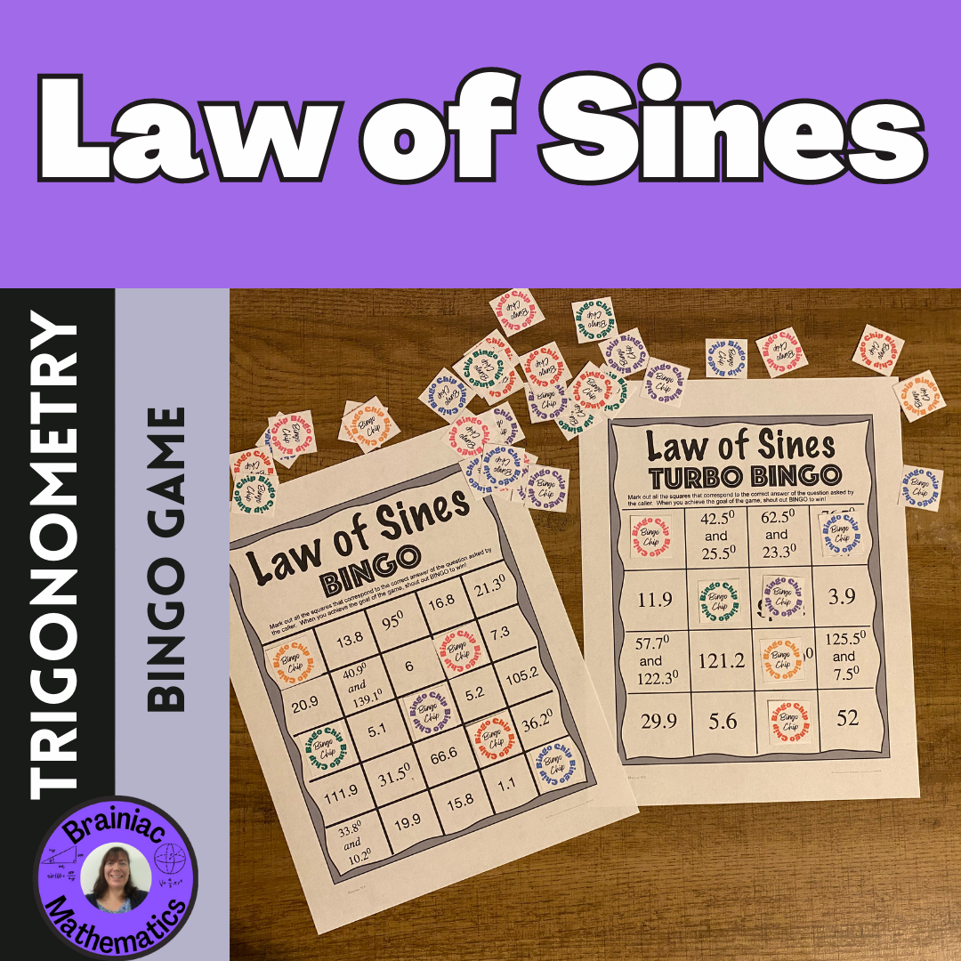 Law of Sines Bingo Game