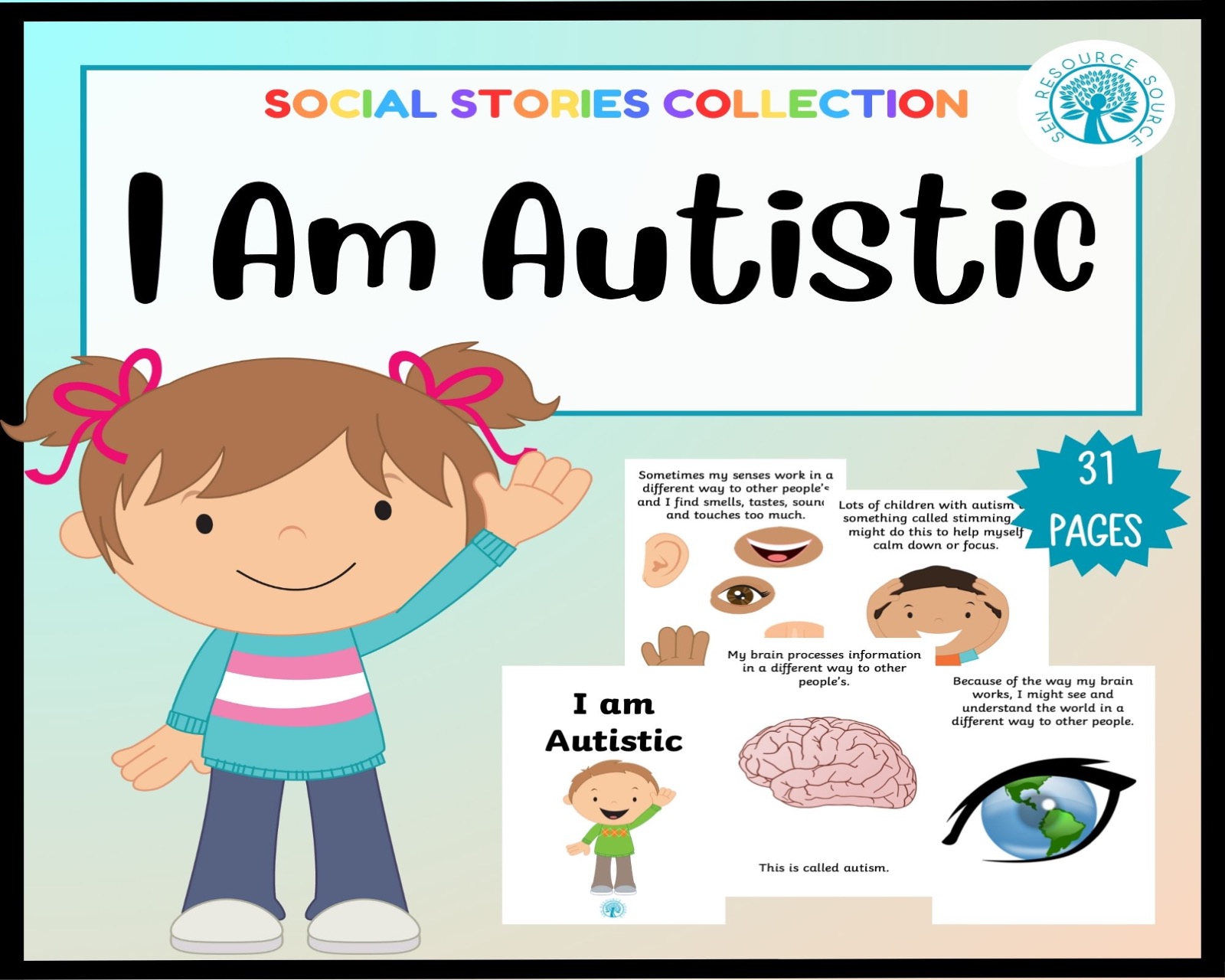 I Am Autistic Social Story