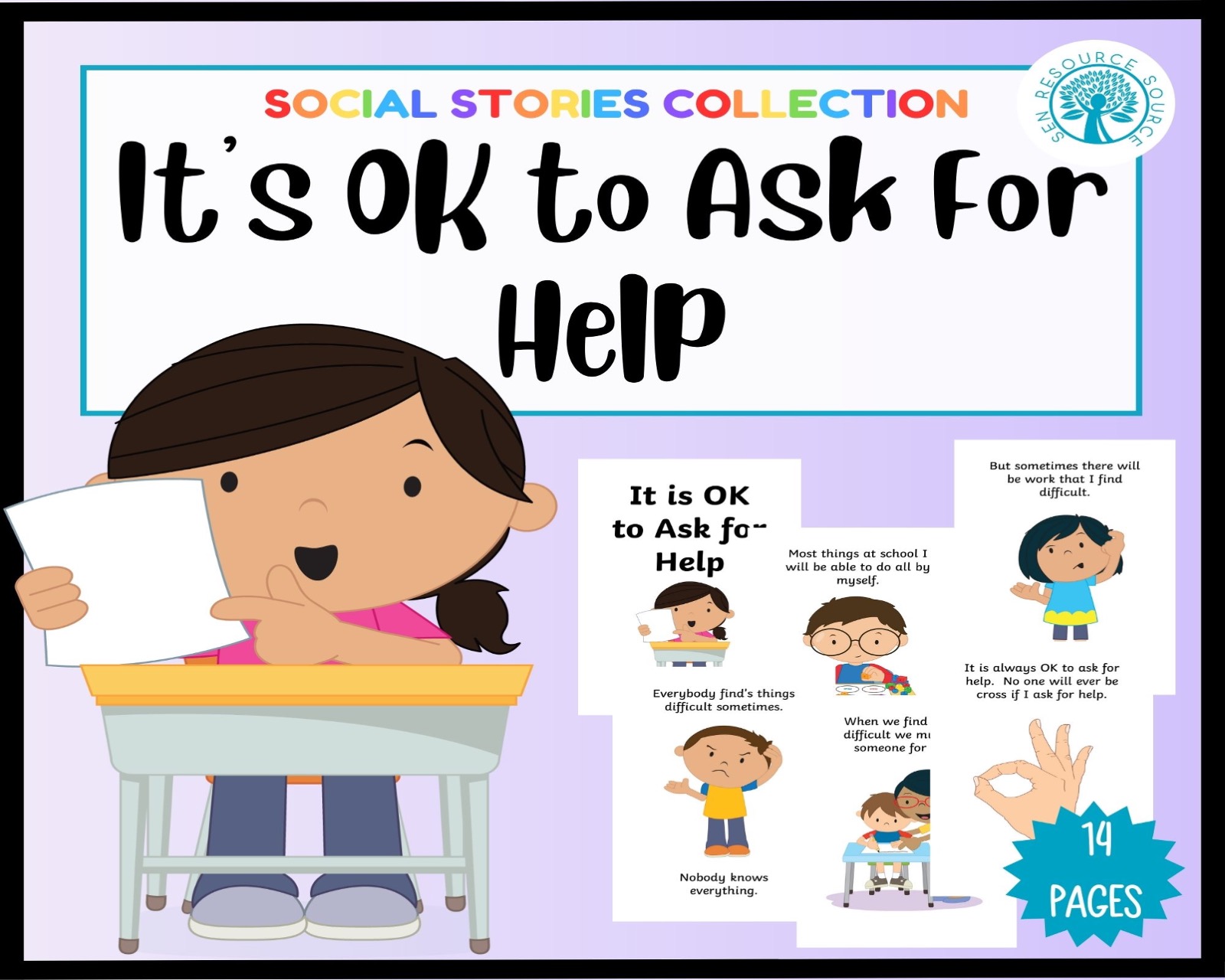 Asking for Help Social Story