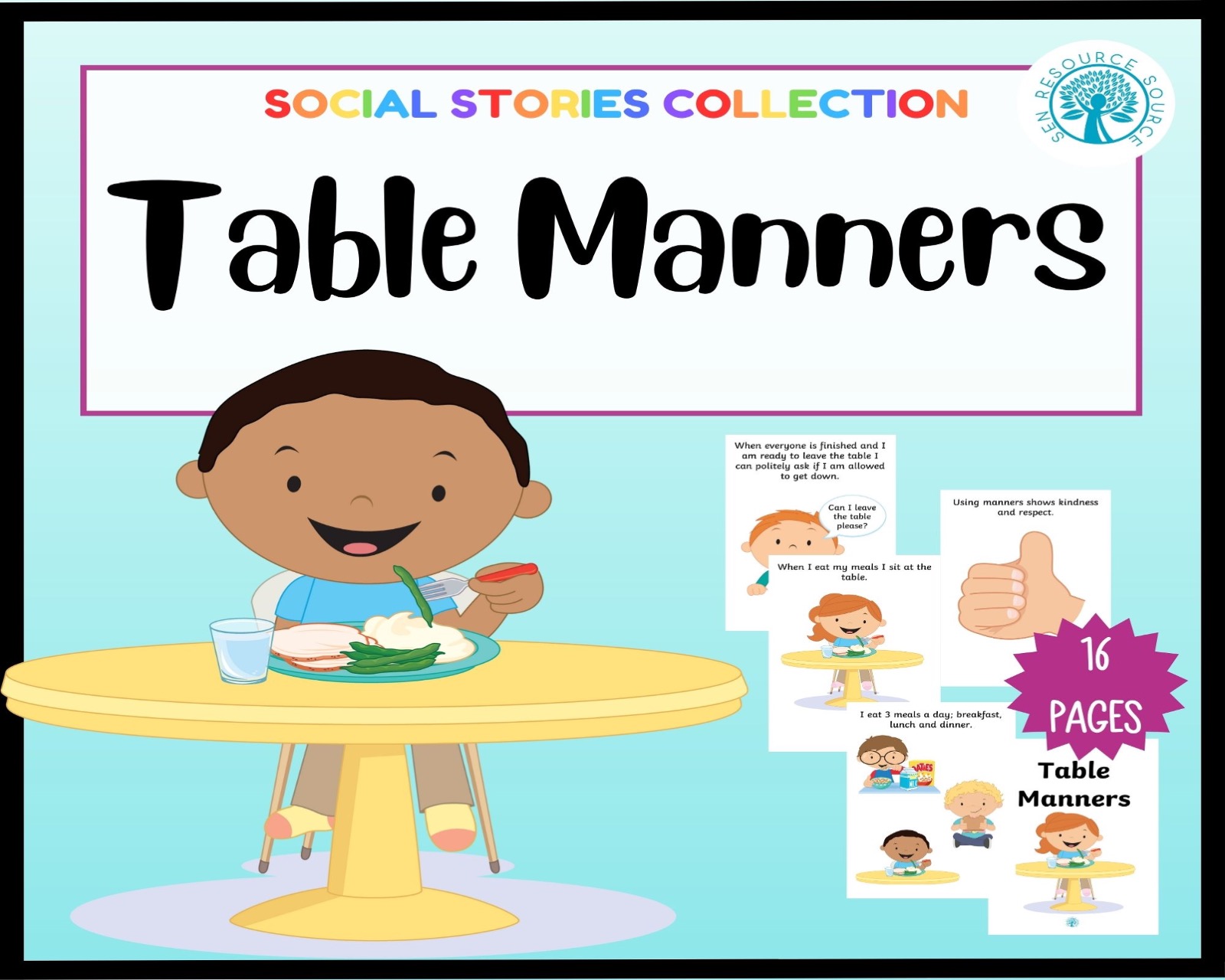 Table Manners Social Story