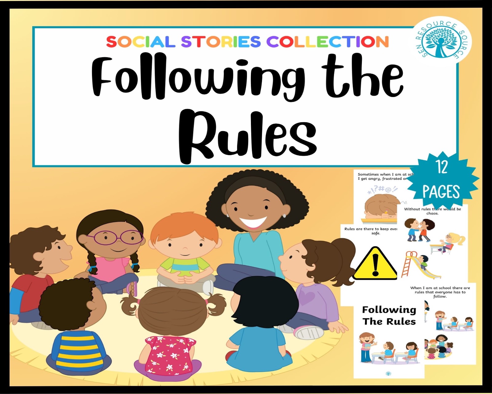 Following the Rules Social Story