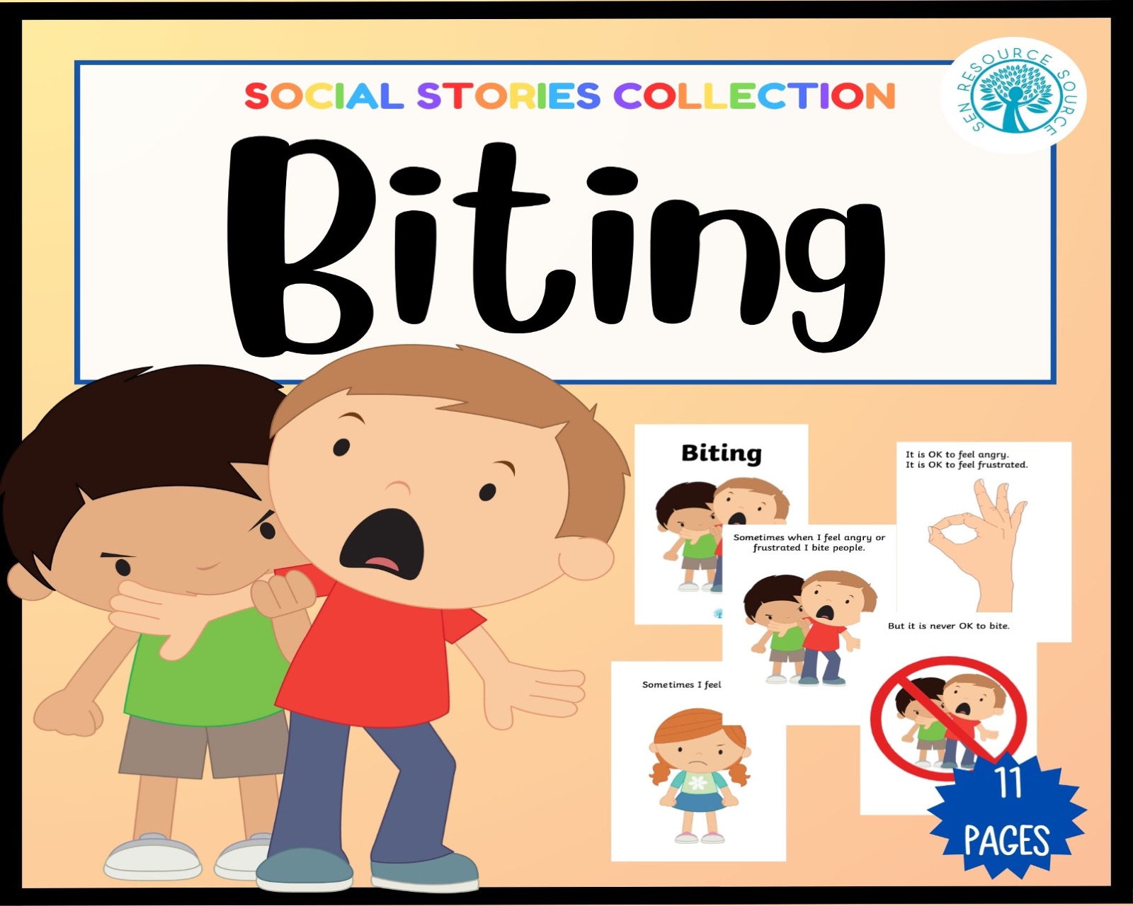 Biting Social Story