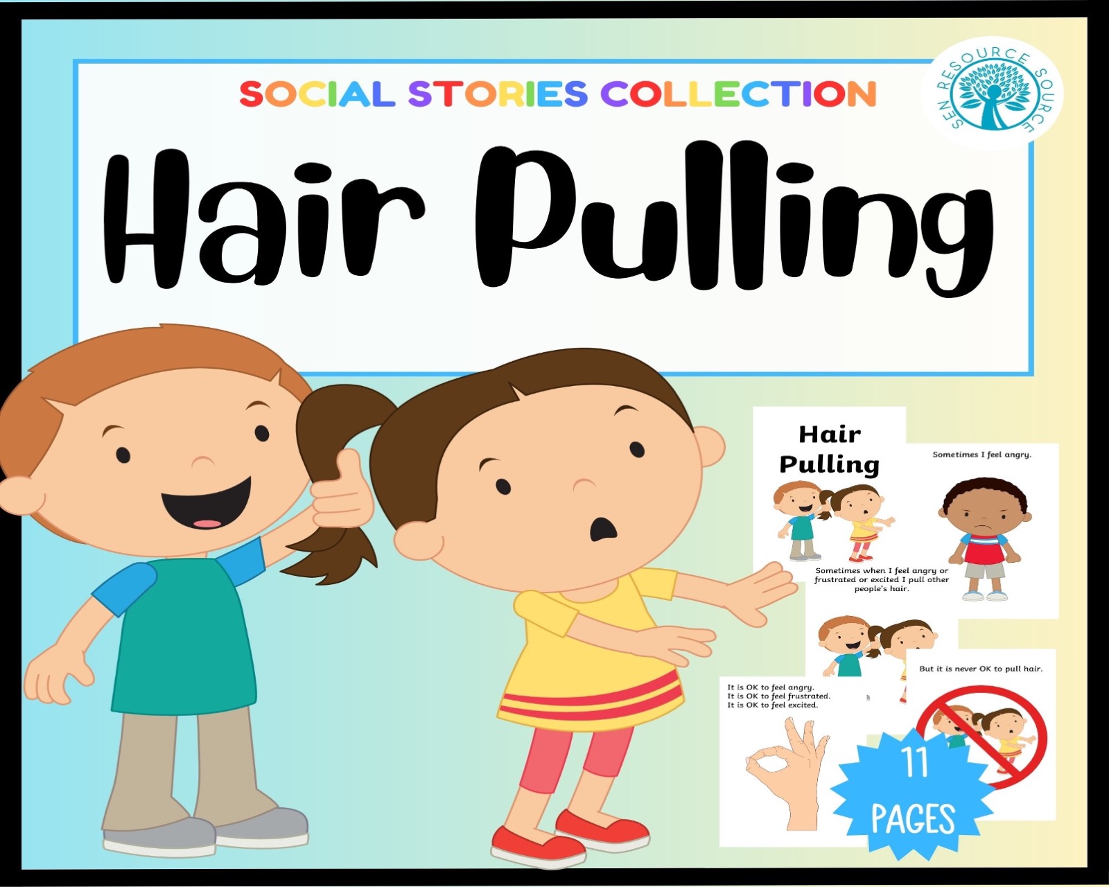 Hair Pulling Social Story