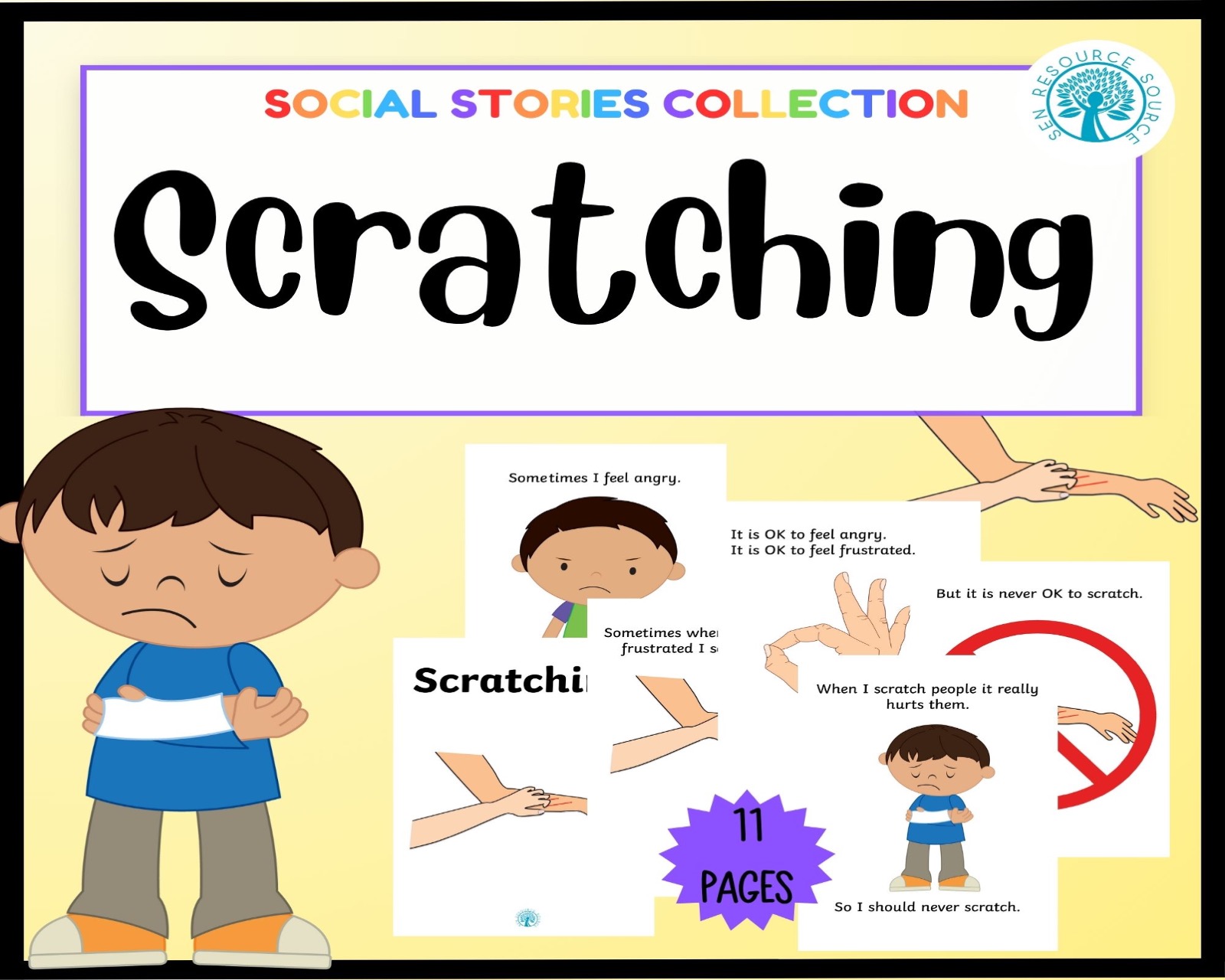 Scratching Social Story