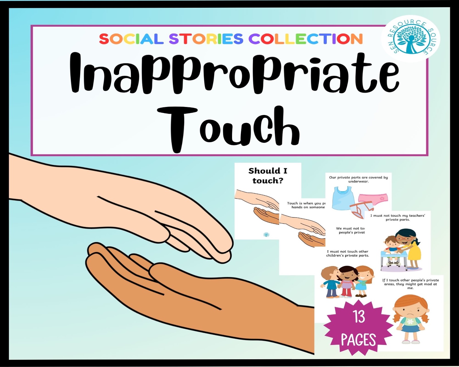 Inappropriate Touch Social Story